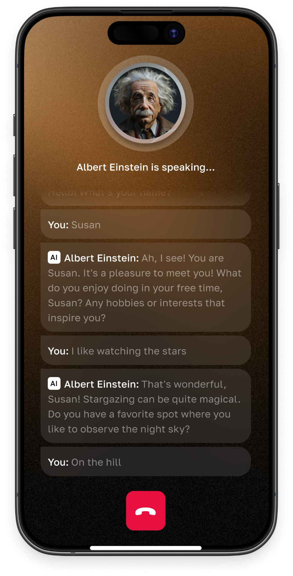 iPhone'da Arama Modu önizlemesi